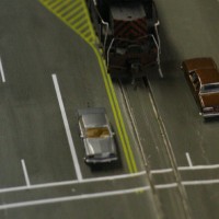 Close ups of street trackage