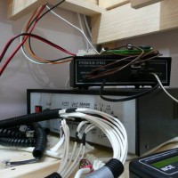 Close up of the electronics pile