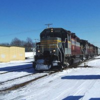 Iowa Northern Corn Train