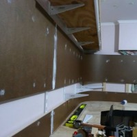 Hanging a backdrop - main deck part 2