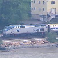 Amtrak Empire Service along Hudson River