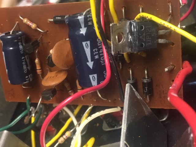 MRC1500 circuit board underside 