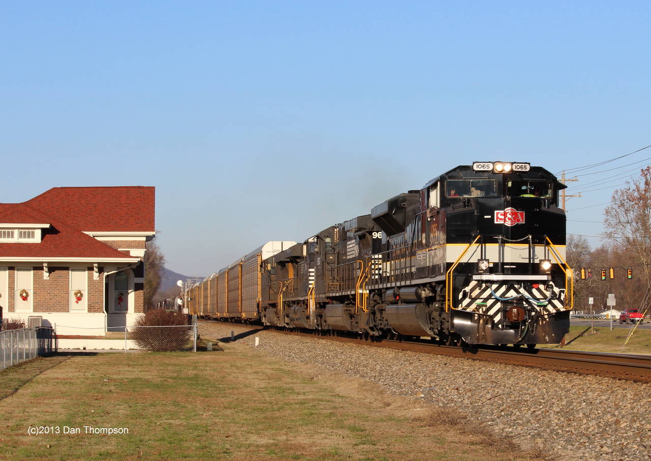 NS 1065 Savannah and Atlanta "Heritage" locomotive