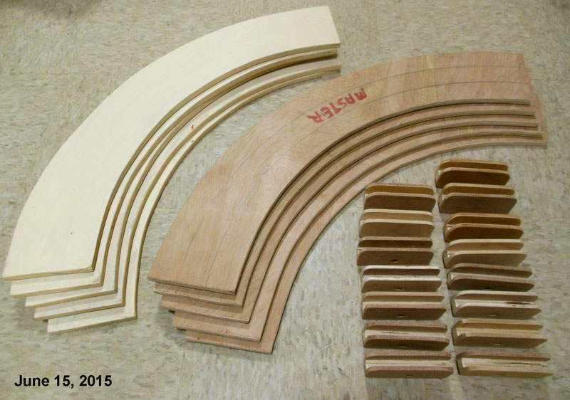 Parts for helix - Jan 2015