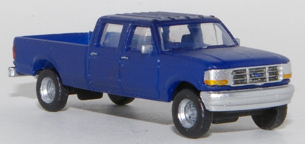 N Scale River Point Station 1992 Ford F350 Public Works Truck & F250 Crew CAB for sale online 
