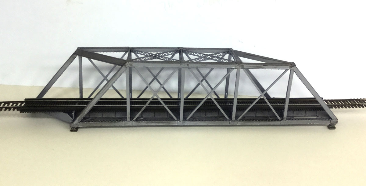 Skewed truss bridge - Mar 2020