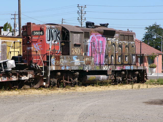 SP GP7 with Grafitti