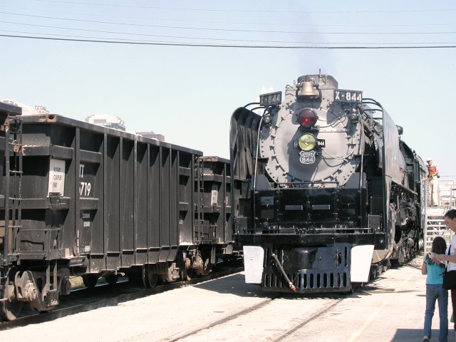 Union Pacific #844 in Austin, Texas
